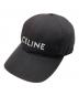 CELINE（セリーヌ）の古着「ベースボールキャップ」｜ブラック