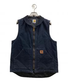 CarHartt（カーハート）の古着「ダック地ベスト」｜ネイビー