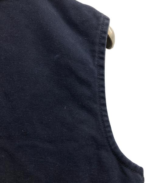 CarHartt（カーハート）CarHartt (カーハート) ダック地ベスト ネイビー サイズ:Sの古着・服飾アイテム