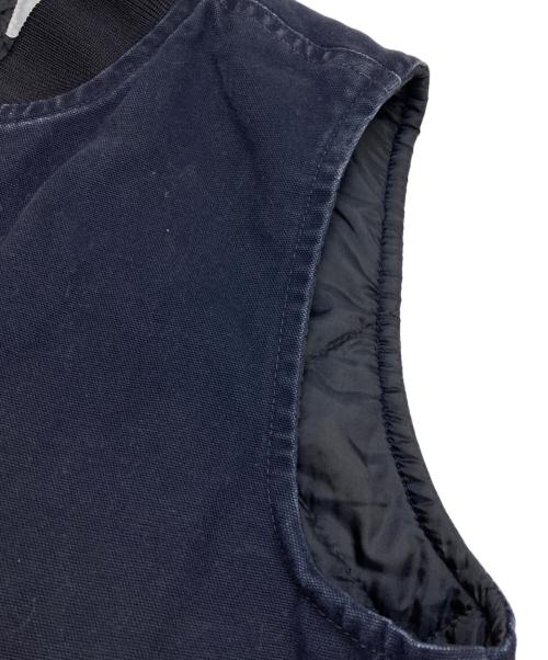 CarHartt（カーハート）CarHartt (カーハート) ダック地ベスト ネイビー サイズ:Sの古着・服飾アイテム