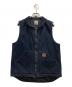 CarHartt（カーハート）の古着「ダック地ベスト」｜ネイビー