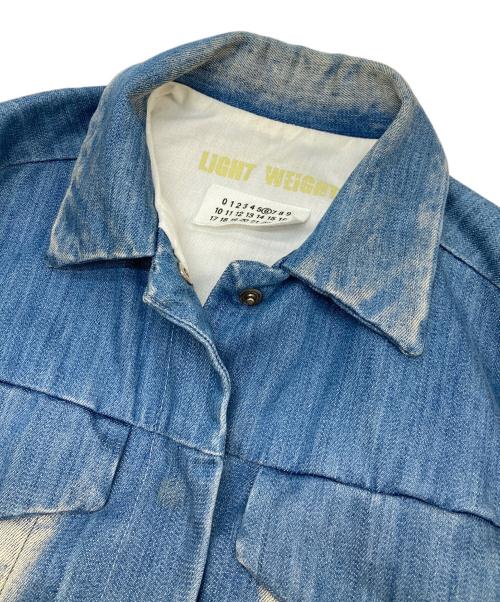 Maison Martin Margiela 6（メゾン マルタンマルジェラ 6）Maison Martin Margiela 6 (メゾン マルタンマルジェラ 6) ライトウェイトデニムジャケット インディゴ サイズ:40の古着・服飾アイテム