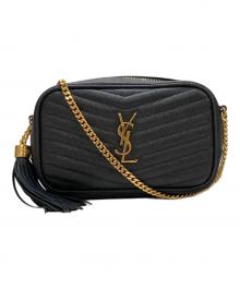 Saint Laurent Paris（サンローランパリ）の古着「ルーチェーンショルダーバッグ」｜ブラック