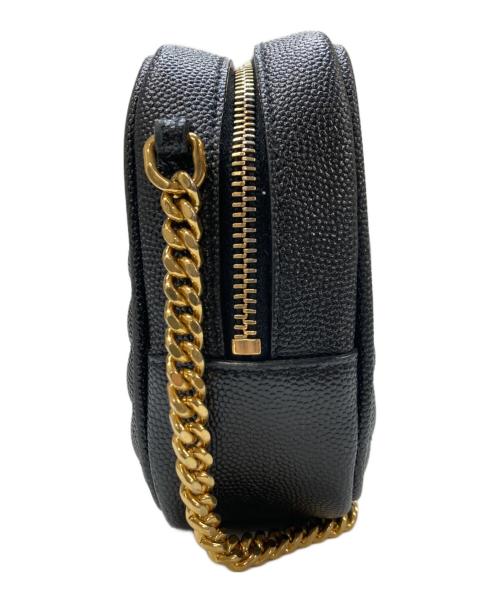 Saint Laurent Paris（サンローランパリ）Saint Laurent Paris (サンローランパリ) ルーチェーンショルダーバッグ ブラックの古着・服飾アイテム