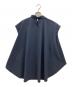 LE PHIL (ル フィル) SOLOTEXノースリーブブラウススタンドカラーノースリーフフレアブラウス ネイビー サイズ:F：10000円