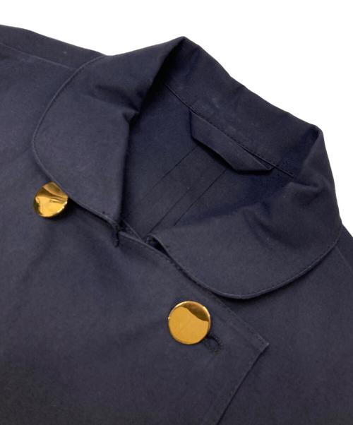 MACKINTOSH（マッキントッシュ）MACKINTOSH (マッキントッシュ) ゴム引きダブルコート ネイビー サイズ:32の古着・服飾アイテム