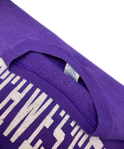 Champion REVERSE WEAVE（チャンピオン リバース ウィーブ）Champion REVERSE WEAVE (チャンピオン リバース ウィーブ) 90s刺繍タグスウェット パープル サイズ:XLの古着・服飾アイテム