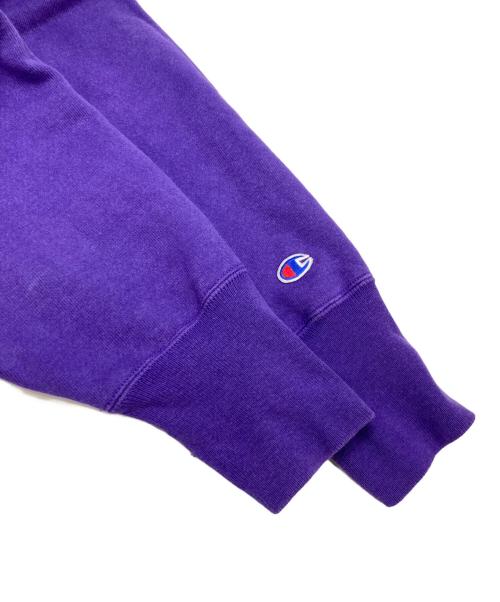 Champion REVERSE WEAVE（チャンピオン リバース ウィーブ）Champion REVERSE WEAVE (チャンピオン リバース ウィーブ) 90s刺繍タグスウェット パープル サイズ:XLの古着・服飾アイテム