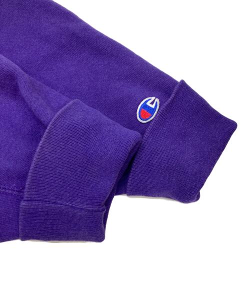 Champion REVERSE WEAVE（チャンピオン リバース ウィーブ）Champion REVERSE WEAVE (チャンピオン リバース ウィーブ) 90s刺繍タグスウェット パープル サイズ:XLの古着・服飾アイテム
