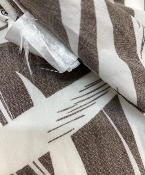 Bagutta（バグッタ）BAGUTTA (バグッタ) ボタニカルプリントシャツ ブラウン サイズ:XSの古着・服飾アイテム