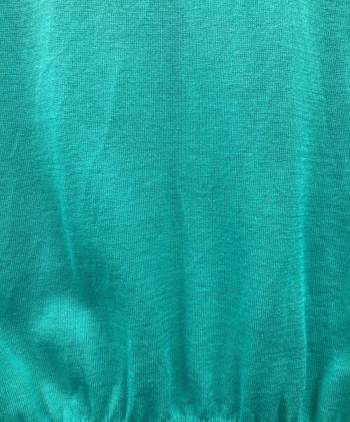 UNITED ARROWS（ユナイテッドアローズ）UNITED ARROWS (ユナイテッドアローズ) 半袖ニット グリーン サイズ:Lの古着・服飾アイテム