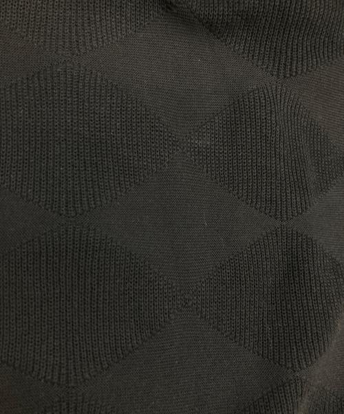 LACOSTE（ラコステ）LACOSTE (ラコステ) BEAUTY&YOUTH (ビューティーアンドユース) 別注ニットポロシャツ ブラック サイズ:US Sの古着・服飾アイテム