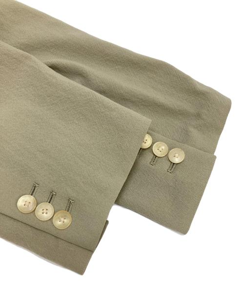 AURALEE（オーラリー）AURALEE (オーラリー) HARD TWIST WOOL VIYELLA JACKET ベージュ サイズ:3の古着・服飾アイテム