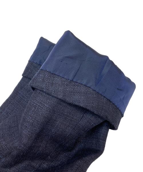 BEAMS F（ビームスエフ）BEAMS F (ビームスエフ) REDA LINEN-WOOL EASY JACKET ネイビー サイズ:44の古着・服飾アイテム