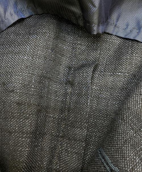 BEAMS F（ビームスエフ）BEAMS F (ビームスエフ) REDA LINEN-WOOL EASY JACKET ネイビー サイズ:44の古着・服飾アイテム