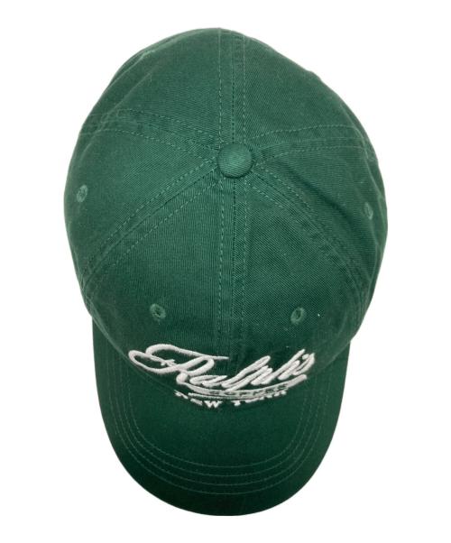 POLO RALPH LAUREN（ポロ・ラルフローレン）POLO RALPH LAUREN (ポロ・ラルフローレン) Ralph’s Coffee BBキャップ グリーンの古着・服飾アイテム