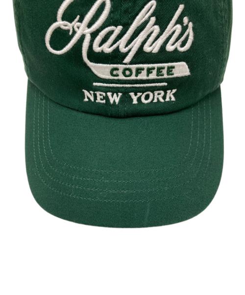 POLO RALPH LAUREN（ポロ・ラルフローレン）POLO RALPH LAUREN (ポロ・ラルフローレン) Ralph’s Coffee BBキャップ グリーンの古着・服飾アイテム