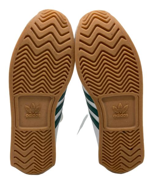 adidas（アディダス）adidas (アディダス) スニーカー ホワイト×グリーン サイズ:26の古着・服飾アイテム