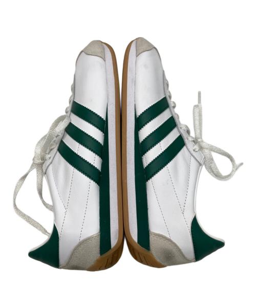 adidas（アディダス）adidas (アディダス) スニーカー ホワイト×グリーン サイズ:26の古着・服飾アイテム