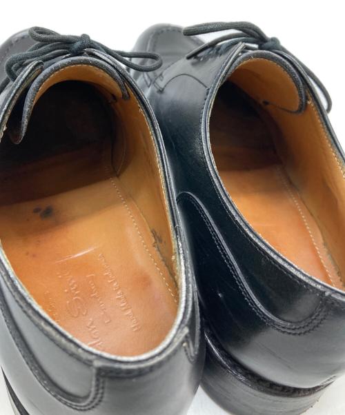 Jalan Sriwijaya（ジャランスリウァヤ）Jalan Sriwijaya (ジャランスリウァヤ) Uチップシューズ ブラック サイズ:6の古着・服飾アイテム