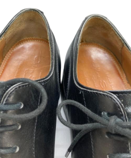 Jalan Sriwijaya（ジャランスリウァヤ）Jalan Sriwijaya (ジャランスリウァヤ) Uチップシューズ ブラック サイズ:6の古着・服飾アイテム