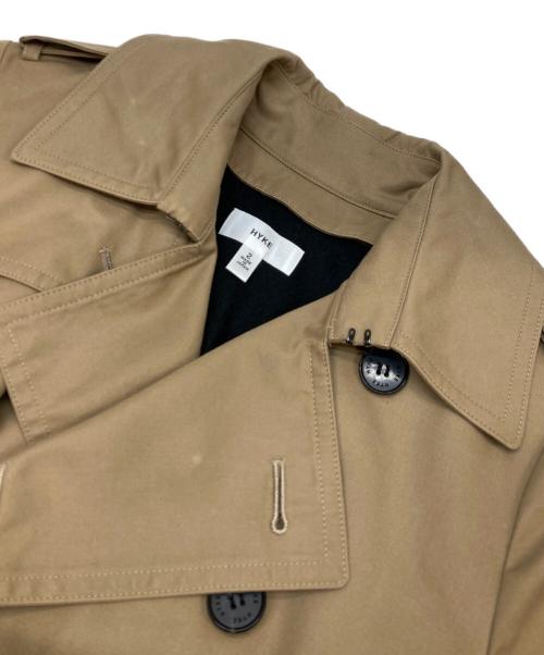 HYKE（ハイク）HYKE (ハイク) ライナー付トレンチコート ベージュ サイズ:2の古着・服飾アイテム