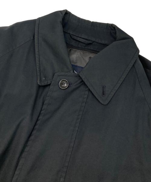 BURBERRY LONDON（バーバリーロンドン）BURBERRY LONDON (バーバリーロンドン) ダウンライナー付ステンカラーコート ブラック サイズ:Lの古着・服飾アイテム