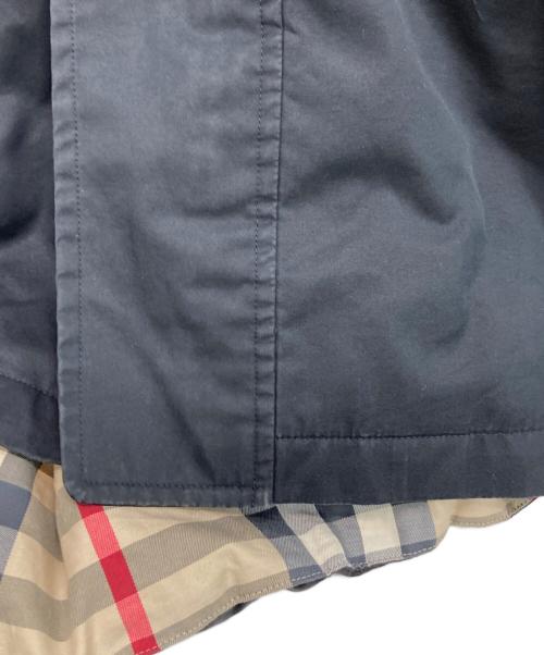 BURBERRY LONDON（バーバリーロンドン）BURBERRY LONDON (バーバリーロンドン) ダウンライナー付ステンカラーコート ブラック サイズ:Lの古着・服飾アイテム