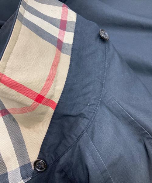 BURBERRY LONDON（バーバリーロンドン）BURBERRY LONDON (バーバリーロンドン) ダウンライナー付ステンカラーコート ブラック サイズ:Lの古着・服飾アイテム