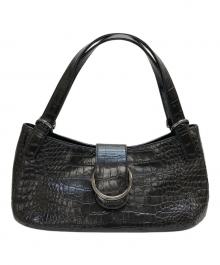 TAKANO（タカノ）の古着「型押しレイクバック」｜ブラック