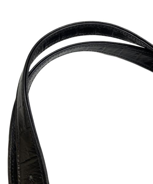 TAKANO（タカノ）TAKANO (タカノ) 型押しレイクバック ブラックの古着・服飾アイテム