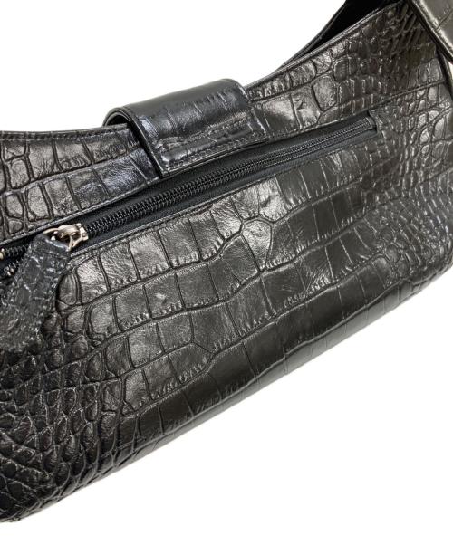 TAKANO（タカノ）TAKANO (タカノ) 型押しレイクバック ブラックの古着・服飾アイテム