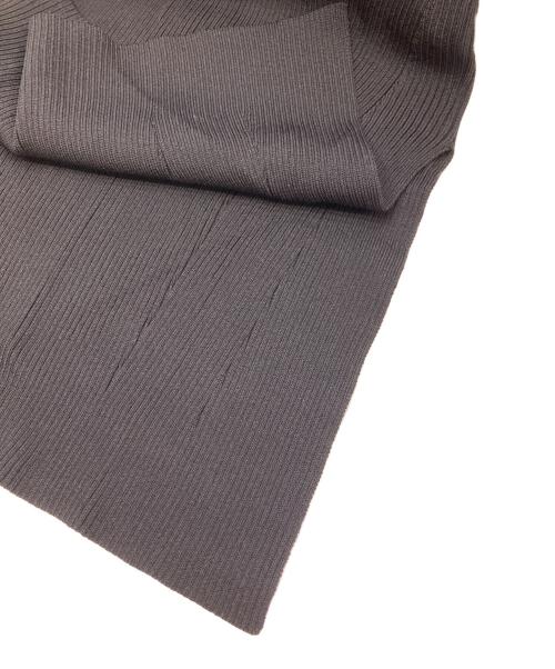 loin.（ロワン）loin. (ロワン) rib turtleneck ブラック サイズ:Fの古着・服飾アイテム