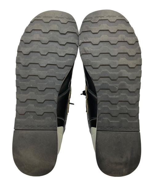 NEW BALANCE（ニューバランス）NEW BALANCE (ニューバランス) オールレザーローカットスニーカー ブラック サイズ:UK 8 1/2の古着・服飾アイテム