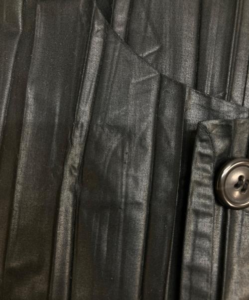 ISSEY MIYAKE MEN（イッセイミヤケメン）ISSEY MIYAKE MEN (イッセイミヤケメン) プリーツノースリーブシャツ ブラック サイズ:Mの古着・服飾アイテム