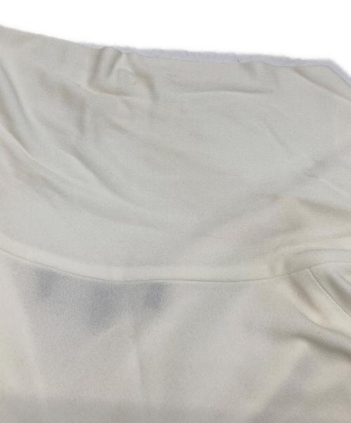 GUCCI（グッチ）GUCCI (グッチ) GGモチーフ付ボウタイノースリーブブラウス ホワイト サイズ:Mの古着・服飾アイテム