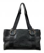 Salvatore Ferragamoサルヴァトーレ フェラガモ）の古着「ガンチーニハンドバッグ」｜ブラック