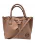 TORY BURCH（トリーバーチ）の古着「マックグロー ミニ ドラゴンフライ 2WAYバッグ」｜ベージュ