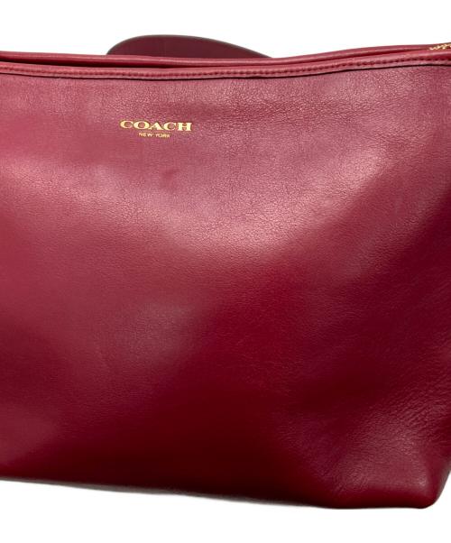 COACH（コーチ）COACH (コーチ) レガシーレザーショルダーバッグ ピンクの古着・服飾アイテム