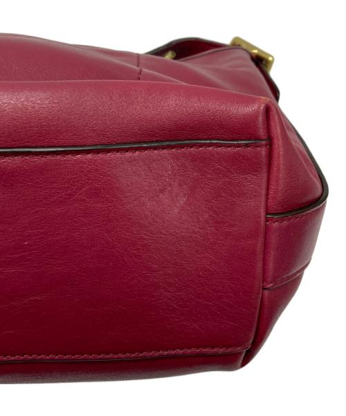 COACH（コーチ）COACH (コーチ) レガシーレザーショルダーバッグ ピンクの古着・服飾アイテム