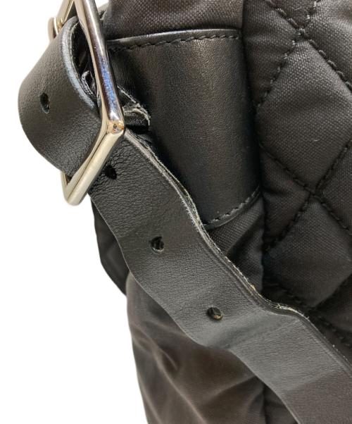 CHANEL（シャネル）CHANEL (シャネル) ハラコパッチココマークメッセンジャーバッグ ブラックの古着・服飾アイテム
