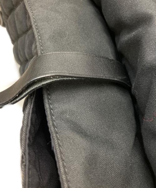 CHANEL（シャネル）CHANEL (シャネル) ハラコパッチココマークメッセンジャーバッグ ブラックの古着・服飾アイテム