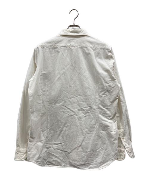 NIGEL CABOURN（ナイジェルケーボン）NIGEL CABOURN (ナイジェルケーボン) ブリティッシュオフィサーズシャツ ホワイト サイズ:50の古着・服飾アイテム