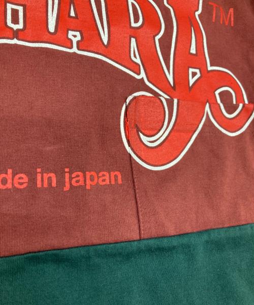MIHARA YASUHIRO（ミハラヤスヒロ）MIHARA YASUHIRO (ミハラヤスヒロ) Border Docking T-shirt ブラック サイズ:48の古着・服飾アイテム