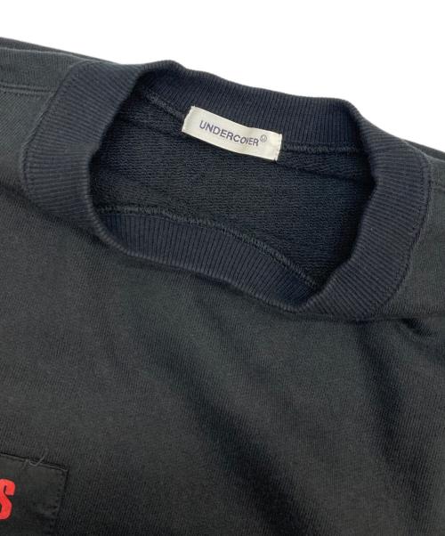 UNDERCOVER（アンダーカバー）UNDERCOVER (アンダーカバー) ランダムプリントパッチスウェット ブラック サイズ:3の古着・服飾アイテム