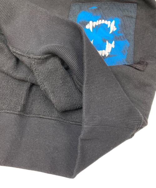 UNDERCOVER（アンダーカバー）UNDERCOVER (アンダーカバー) ランダムプリントパッチスウェット ブラック サイズ:3の古着・服飾アイテム
