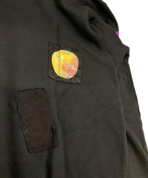 UNDERCOVER（アンダーカバー）UNDERCOVER (アンダーカバー) ランダムプリントパッチスウェット ブラック サイズ:3の古着・服飾アイテム