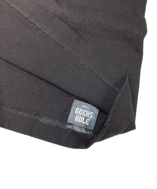 GEEKS RULE（ギークスルール）GEEKS RULE (ギークスルール) geeks rule death stranding 2 tee ブラック サイズ:XLの古着・服飾アイテム