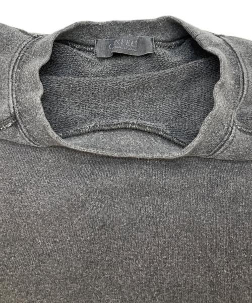 confect（コンフェクト）CONFECT (コンフェクト) 裏毛 ピグメントダイ ラグランプルオーバー グレー サイズ:4の古着・服飾アイテム