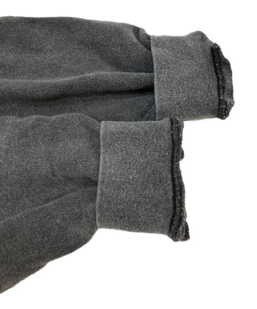 confect（コンフェクト）CONFECT (コンフェクト) 裏毛 ピグメントダイ ラグランプルオーバー グレー サイズ:4の古着・服飾アイテム